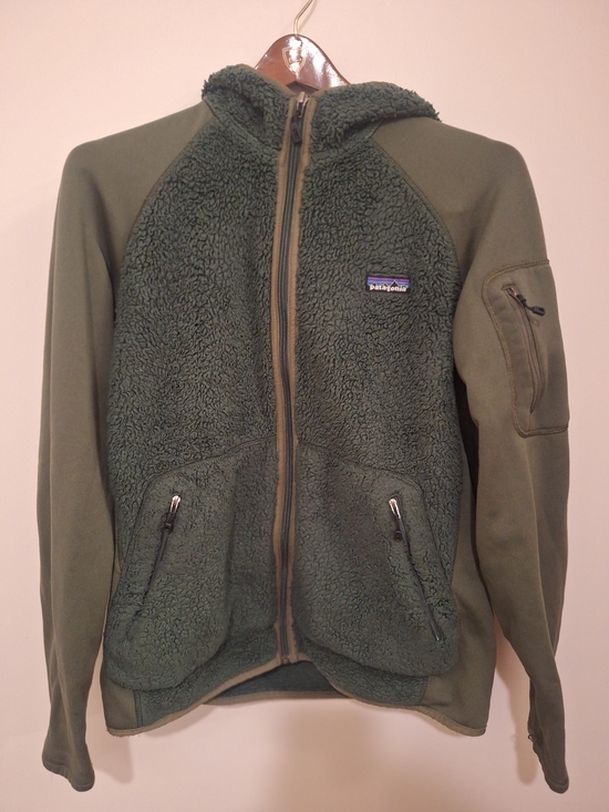 Patagonia Other - Patagonia Green Full-Zip Hooded Fleece Jacket